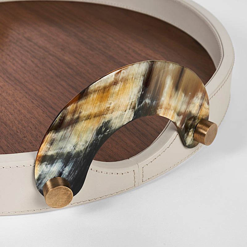 Luho Design House Maeve Round Tray - Day Dreamer Decor