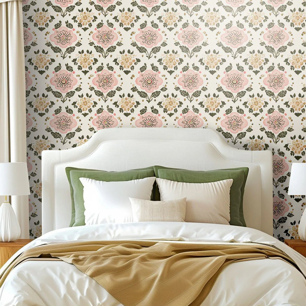 Painted Paper Aldridge Wallpaper Peel and Stick