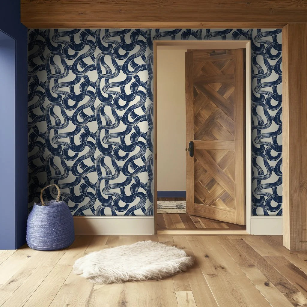 Painted Paper Baldwin Wallpaper Peel and Stick