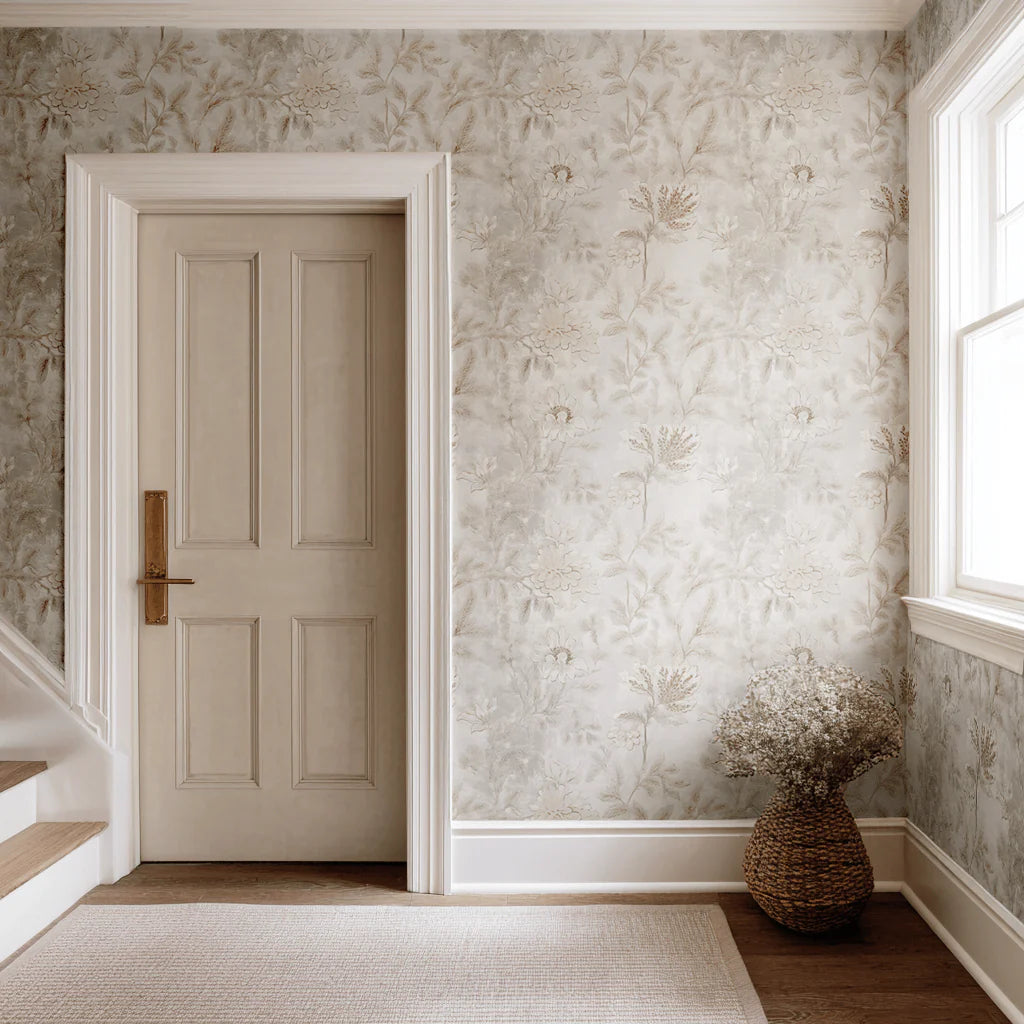 Painted Paper Charla Wallpaper Peel and Stick