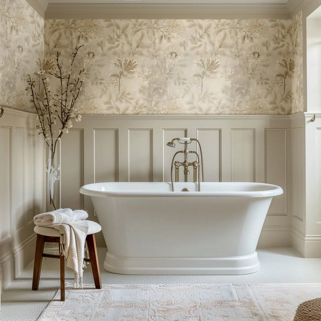 Painted Paper Charla Wallpaper Peel and Stick