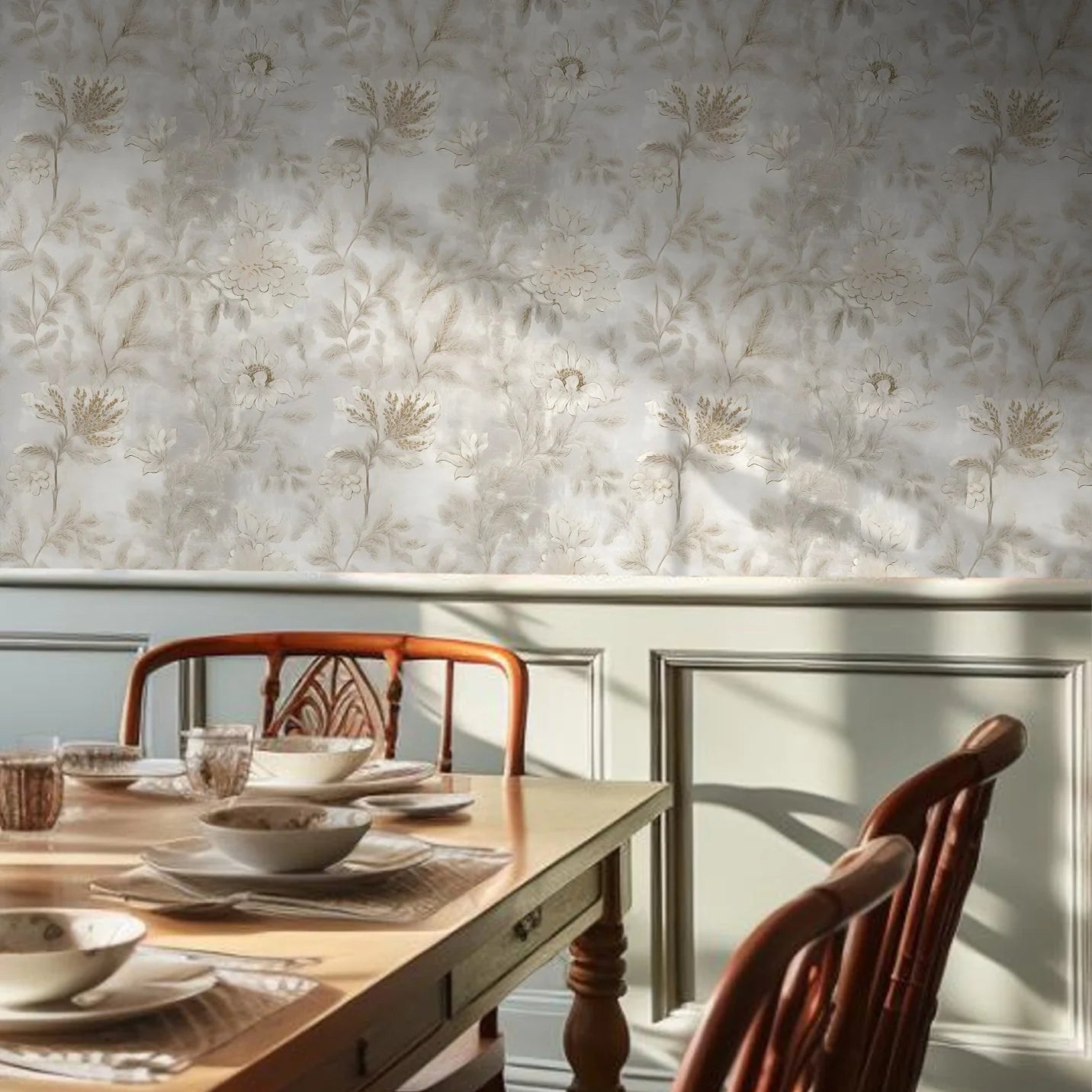 Painted Paper Charla Wallpaper Peel and Stick