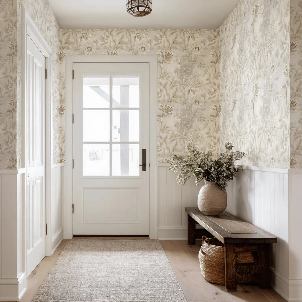 Painted Paper Charla Wallpaper Peel and Stick
