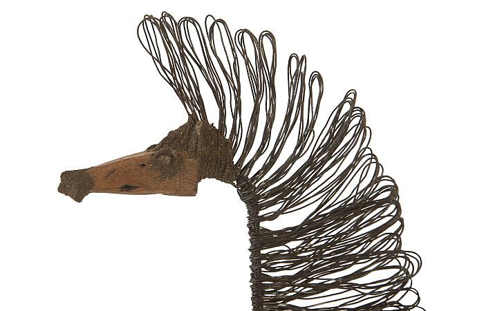 Phillips Collection TH87871 Wire Horse Sculpture, Big Body