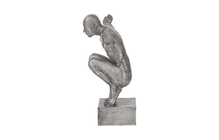 Phillips Collection ID96056 Outstretched Arms Sculpture, Aluminum, Large