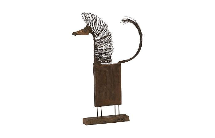 Phillips Collection TH87871 Wire Horse Sculpture, Big Body