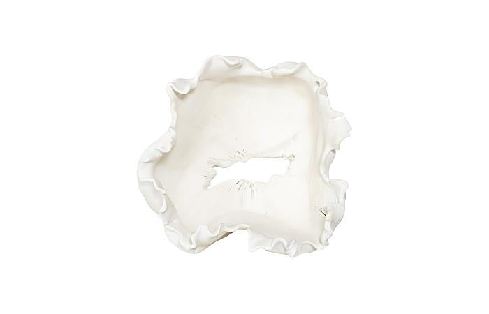 Phillips Collection PH117412 Cast Root Bowl, Closed, Faux Bleached