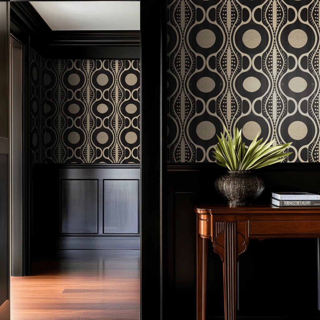 Painted Paper Grady Wallpaper peel and stick