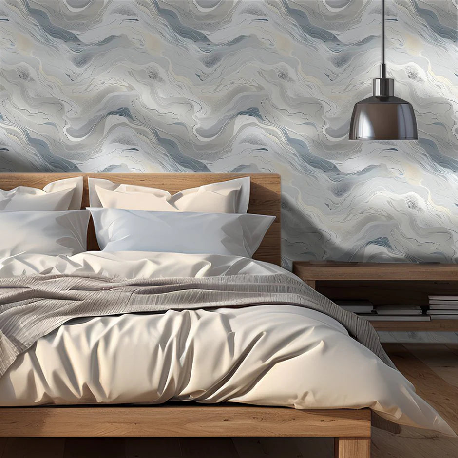 Painted Paper Hartwell Abstract Wallpaper Peel and Stick