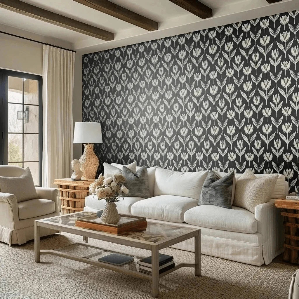 Painted Paper Inez Wallpaper Peel and Stick