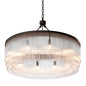 Eichholtz Hector L Chandelier, Clear Glass, Brushed Brass - Day Dreamer Decor