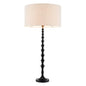 Eichholtz Arabella Table Lamp, Bordeaux Red Finish, Black Granite Base - Day Dreamer Decor