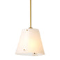 Eichholtz Trianon Pendant, Antique Brass Finish, White Glass - Day Dreamer Decor