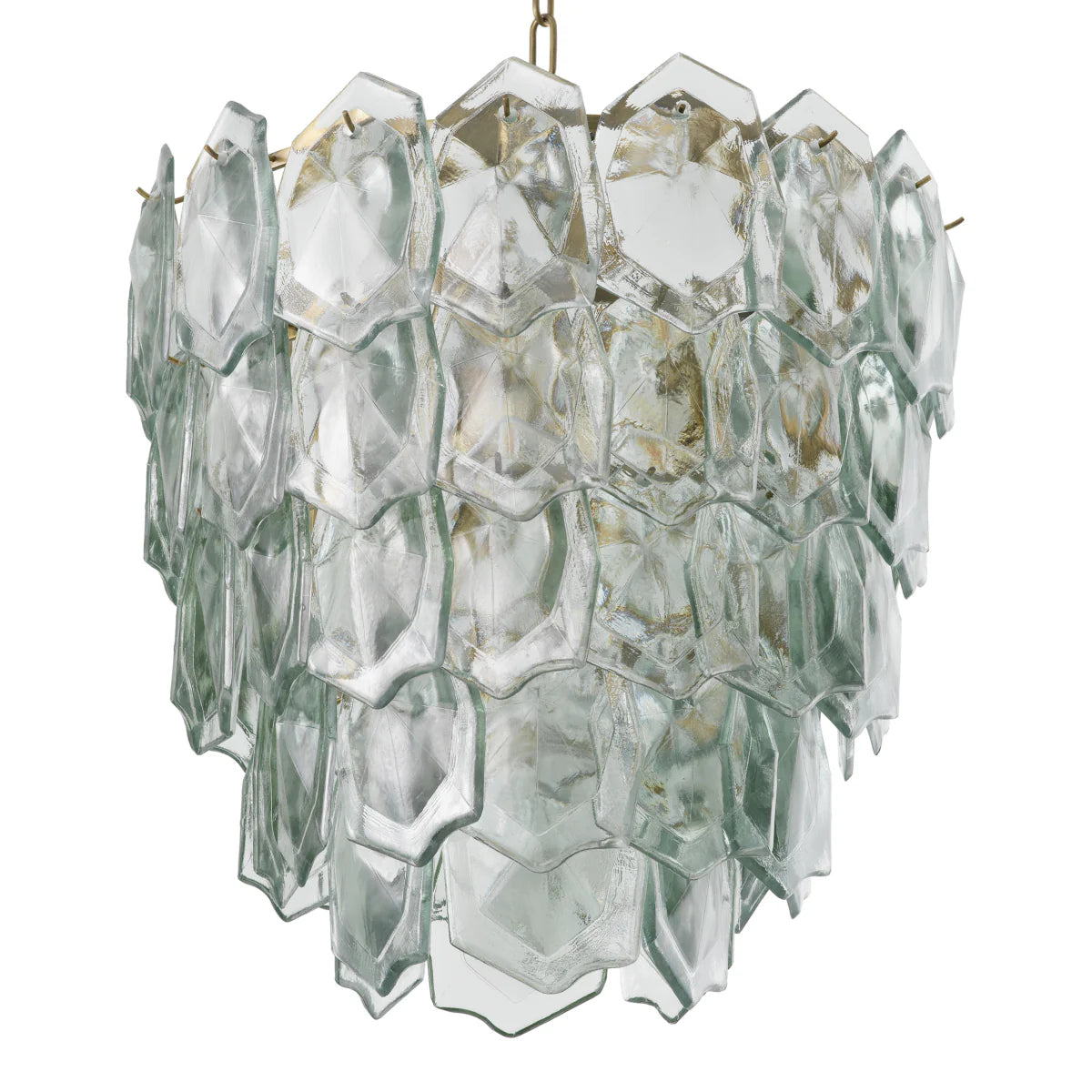 Eichholtz Elias Chandelier, Ceiling Pendant, Handmade Glass - Day Dreamer Decor