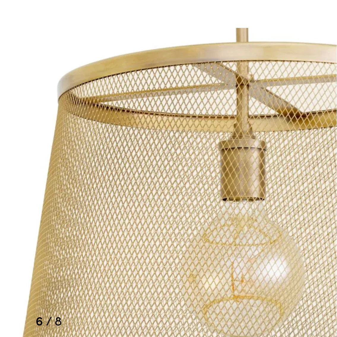 Eichholtz Colindale Pendant, Bold Design, Vintage Brass - Day Dreamer Decor