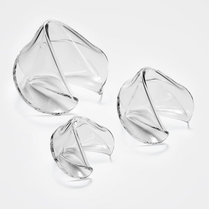 Luho Design house Acrylic Fortune Cookie Sculptures - Day Dreamer Decor