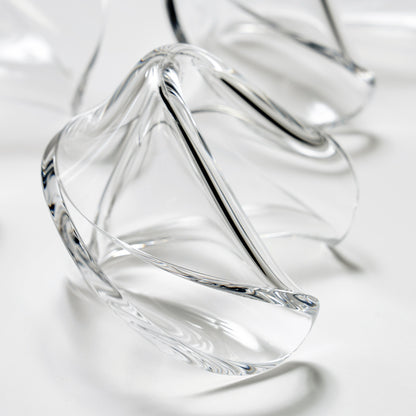 Luho Design house Acrylic Fortune Cookie Sculptures - Day Dreamer Decor