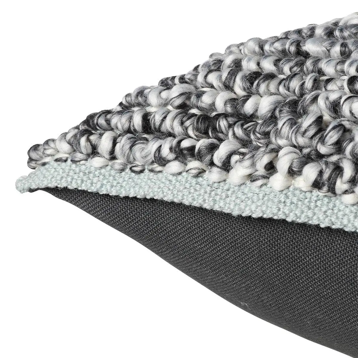 Jaipur Living Wool Chunky FIN01 20" X 20"-Day Dreamer Decor