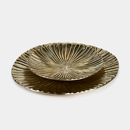 Luho Design house Pleats Platters - Day Dreamer Decor