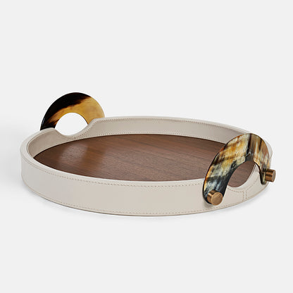 Luho Design House Maeve Round Tray - Day Dreamer Decor