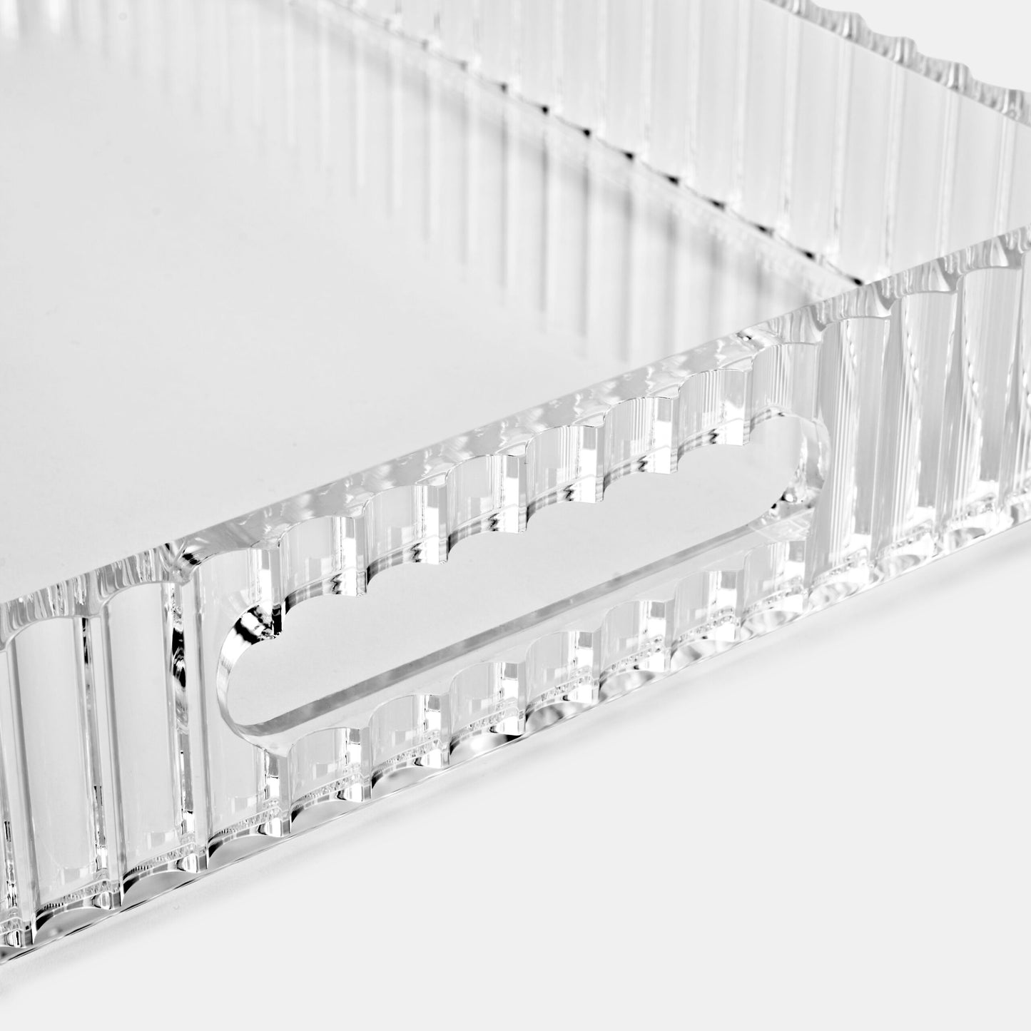 Luho Design House Modern Acrylic Fiona Tray - Day Dreamer Decor