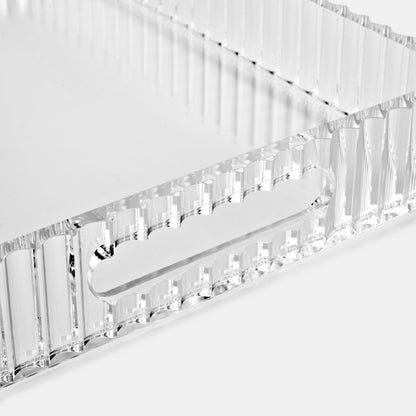 Luho Design House Modern Acrylic Fiona Tray - Day Dreamer Decor