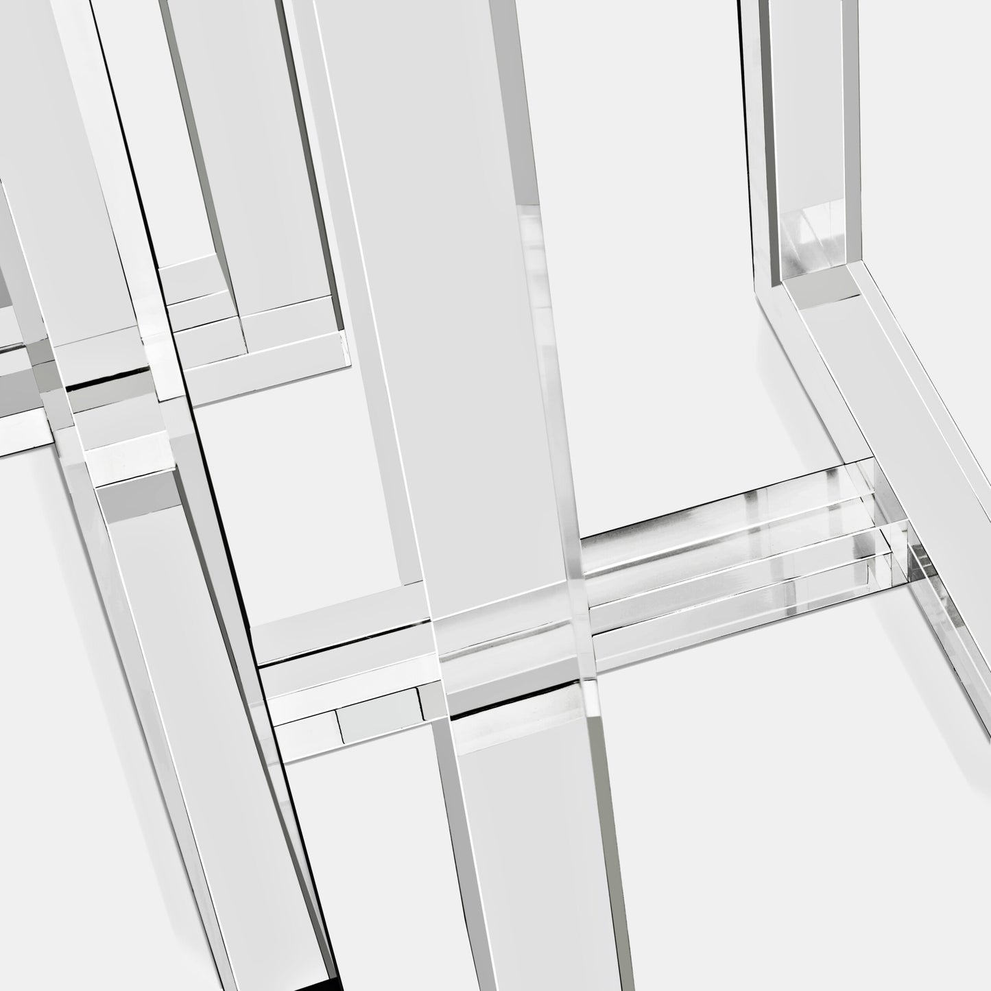 Luho Design House Raven Contemporary Clear Staging Pedestals - Day Dreamer Decor