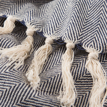 Jaipur Living Handmade 100% Cotton Throw Blanket Seabreeze - Day Dreamer Decor