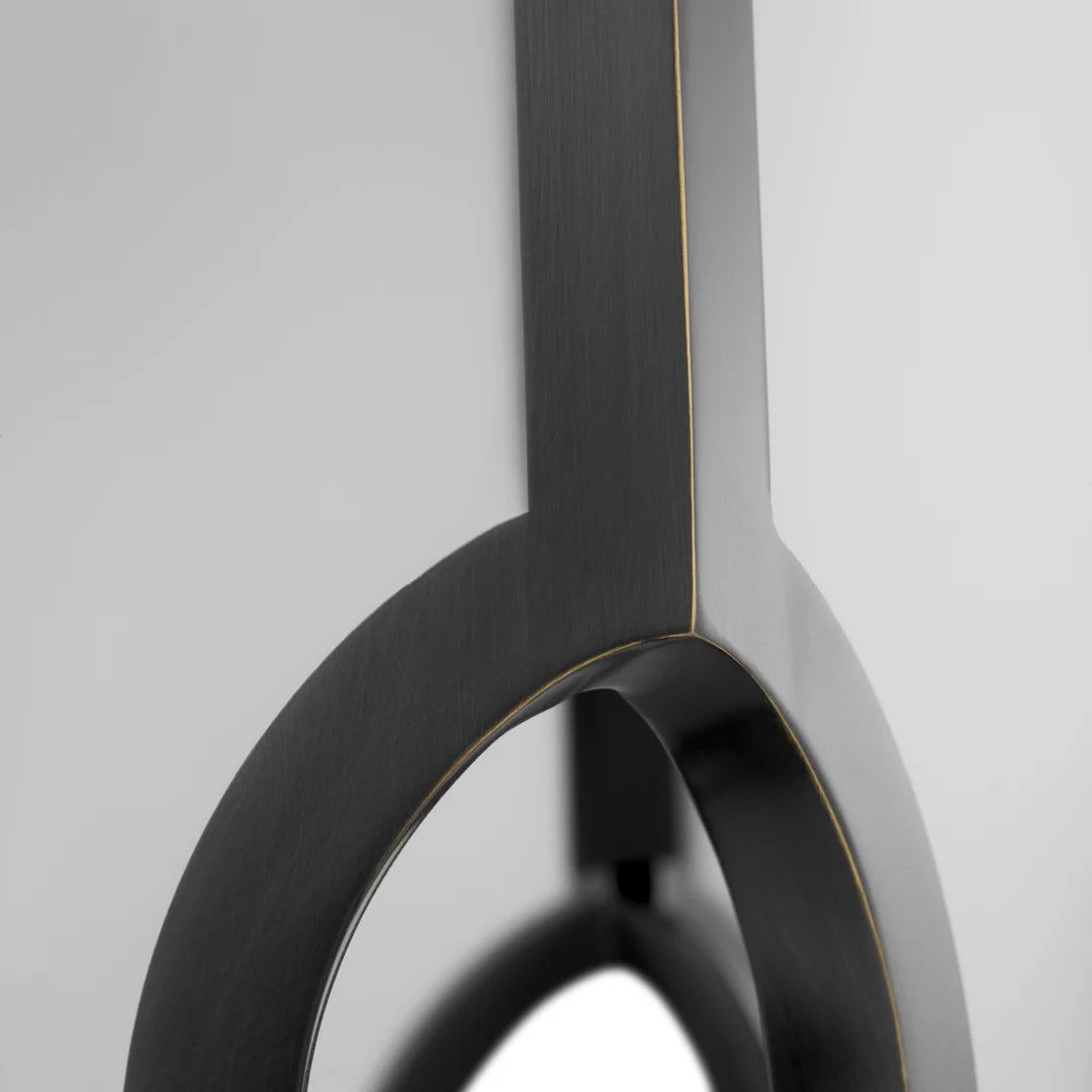 Eichholtz Rockefeller Pendant, The Met, Timeless Elegance, Bronze Highlight Finish, White Glass - Day Dreamer Decor