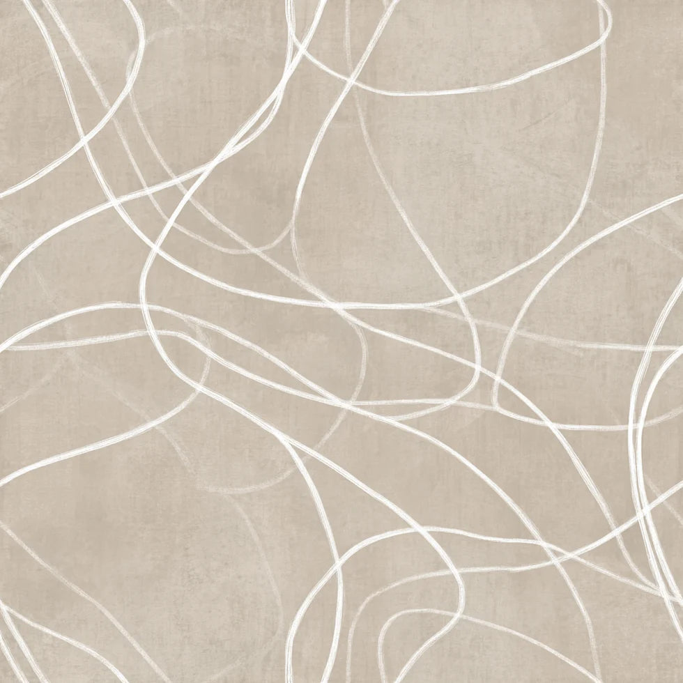 Painted Paper Cadence Abstract Wallpaper- Day Dreamer Decor