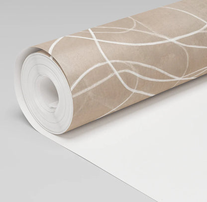 Painted Paper Cadence Abstract Wallpaper- Day Dreamer Decor