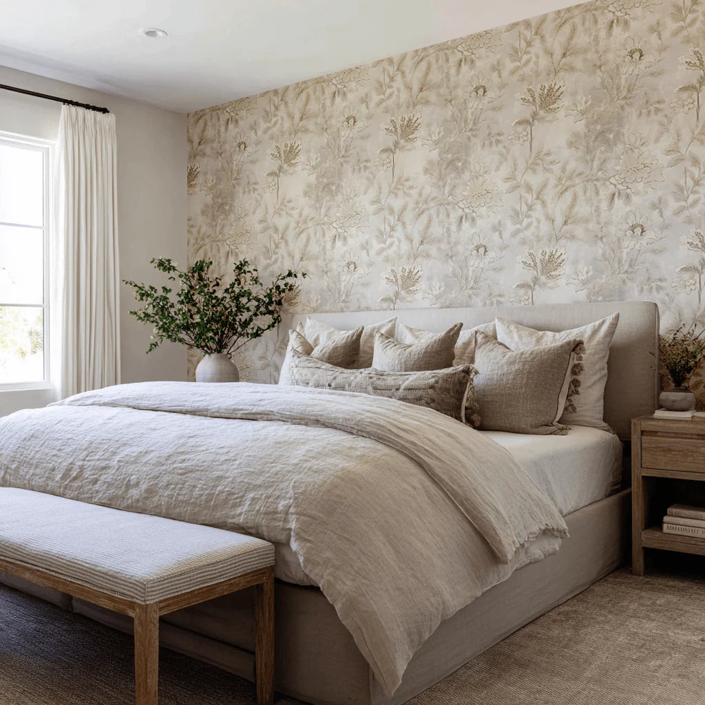 Painted Paper Charla Wallpaper Peel and Stick - Day Dreamer Decor