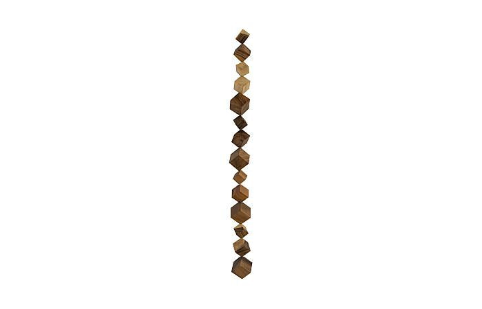 Phillips Collection Unique Dice Wall Art, Chamcha Wood-Day Dreamer Decor