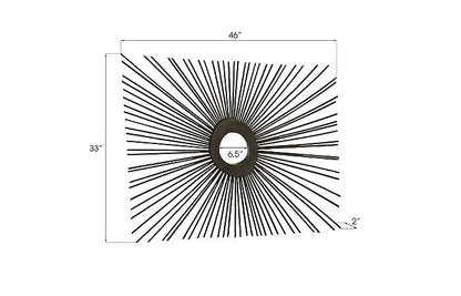 Phillips Collection Square Whimsical Spoke Mirror-Day Dreamer Decor