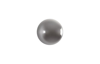 Phillips Collection Small Whimsical Ball on the Wall, Polished Aluminum Finish-Day Dreamer Decor