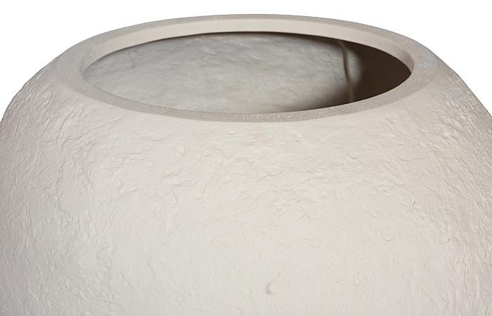 Phillips Collection Aera Planter, Wide, Off White, Large - Day Dreamer Decor