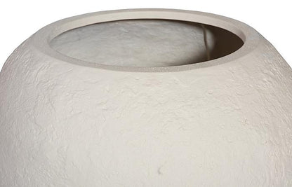 Phillips Collection Aera Planter, Wide, Off White, Large - Day Dreamer Decor