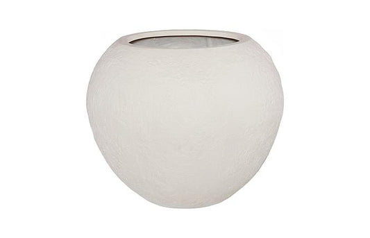 Phillips Collection Aera Planter, Wide, Off White, Large