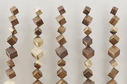 Phillips Collection Unique Dice Wall Art, Chamcha Wood-Day Dreamer Decor