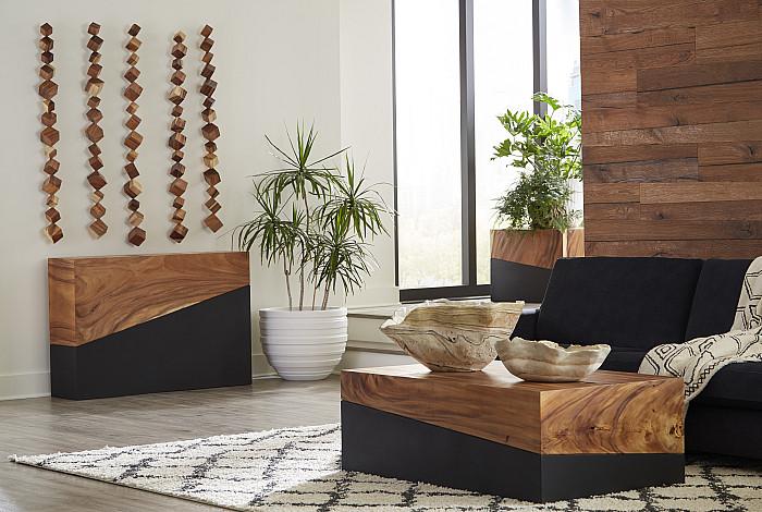 Phillips Collection Unique Dice Wall Art, Chamcha Wood-Day Dreamer Decor