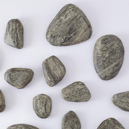 Phillip Collection Large Earthy River Stone Wall Tile, Gray Stone-Day Dreamer Decor