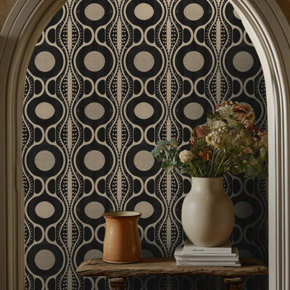 Painted Paper Grady Wallpaper peel and stick