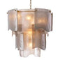Eichholtz Asinara S Chandelier, Smoke Glass, Antique Brass - Day Dreamer Decor