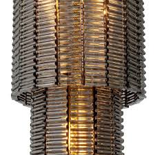 Eichholtz Imperial S Chandelier, Brush-Brass Finish, Smoke Glass - Day Dreamer Decor