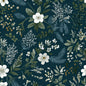 Painted Paper June Blossom Wallpaper Peel and Stick